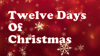 Twelve Days of Christmas with Lyrics  Christmas Songs and Carols [upl. by Kristyn215]