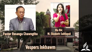 Vespers Service Mizo  November 8 2024 [upl. by Stanfield]