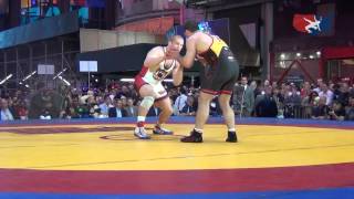 97 KG  Kyle Snyder USA vs Khadjimurat Gatsalov Russia [upl. by Jodi]