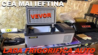 Cea mai ieftina lada frigorifica auto de la VEVOR [upl. by Safier]