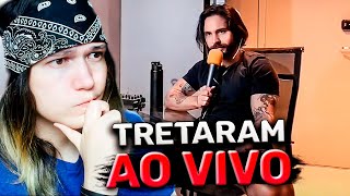 CASAL DISCUTE AO VIVO E QUASE TERMINA REACT [upl. by Ettegroeg631]