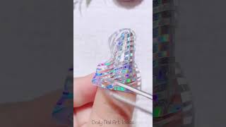 Polygel Nail art Idea Very cute nail for your daily lifestyle PolygelNail Shorts [upl. by Ydisac]