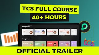 TCS Full Course Trailer  150 Hours [upl. by Yruam]