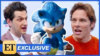 Sonic the Hedgehog Cast REACTS to Character Redesign Exclusive [upl. by Huntlee]