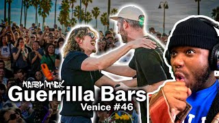 Harry Mack Guerrilla Bars 46  A Chance Encounter with Marc Rebillet  Reaction [upl. by Atteyram]