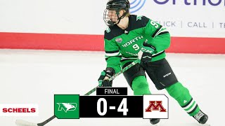 UND Hockey  Highlights vs No 1 Minnesota  102023 [upl. by Sayce]