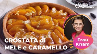 CROSTATA di MELE e CARAMELLO  la RICETTA di FRAU KNAM🥰🍯🍏❤️ [upl. by Eleazar]