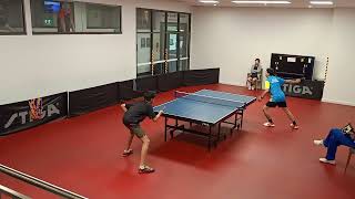 2024 sndtta div 2 final Clement Siu vs Byrce Hoang set 1 [upl. by Marou695]