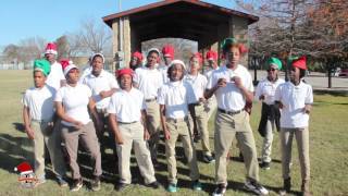 Lancaster ISD 2015 JD Hall Learning Center Holiday Card [upl. by Niknar256]