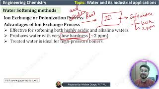 advantages of the ion exchange process [upl. by Anival]