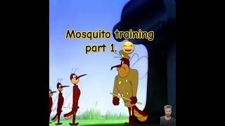 Mosquito training part 1 🤣 shorts animtoons cartoon funny mosquito viralvideo [upl. by Nicolais484]