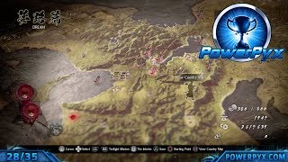 Nioh 2  All Hidden Map Item Locations Seasoned Traveler Trophy Guide [upl. by Joelle]