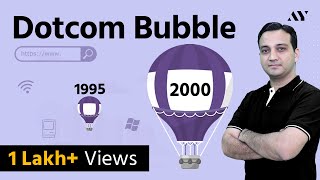 2000 Dotcom Bubble Burst amp Stock Market Crash  Explained in Hindi [upl. by Boris230]