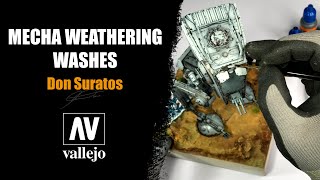 MECHA WEATHERING WASHES with Don Suratos [upl. by Auhs]