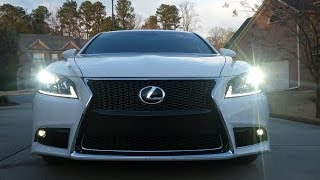 2013 Lexus LS460 060 MPH Test Drive and Review [upl. by Phares86]