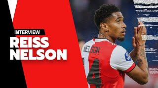 Debut interview Reiss Nelson  ‘I’ve been working very hard in the background for this moment’ [upl. by Raquela754]