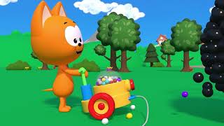 New Meow Kittys games  Learning Colors Video and Best Nursery Games for Toddlers [upl. by Naro]