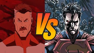 Omni Man VS Superman This is a Humiliation [upl. by Eissed965]