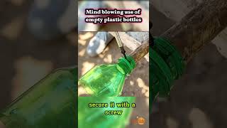 magical use of empty plastic bottles😮diyprojects shorts tipsandtricks amazing facts viral craft [upl. by Iruj]