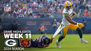 Green Bay Packers vs Chicago Bears Game Highlights  NFL 2024 Season Week 11 [upl. by Legnaleugim896]