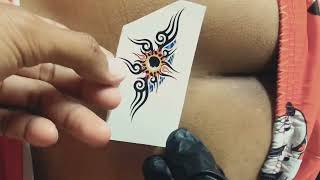 temporary tattoo beutiful 4K 2X  0312024 tattoos [upl. by Christoffer]