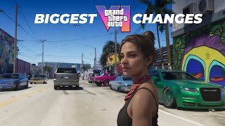 10 GTA 6 BIGGEST CHANGES That May Have Leaked [upl. by Muir]