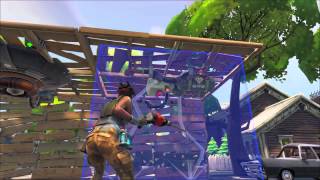 Fortnite Gameplay quotDefending the Fortquot PC [upl. by Einneb840]