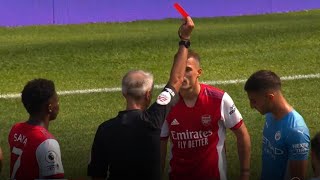 Granit Xhaka Tackle On Joao Cancelo  Granit Xhaka Red Card Vs Manchester City  Xhaka Red Card [upl. by Nohtahoj816]