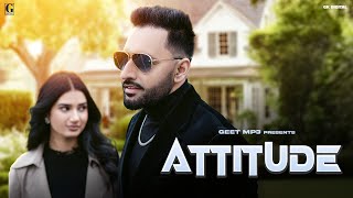 Attitude Official Video Harf Cheema  Jasmeen Akhtar  Latest Punjabi Song 2024  Geet MP3 [upl. by Ardnuassac]