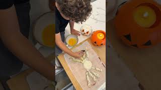 RECETA HALLOWEEN 🎃 recetas recetasfaciles halloween halloween2023 viralvideo [upl. by Neetsuj]