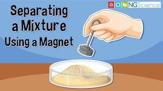 Separating a Mixture Using a Magnet [upl. by Eneluj]