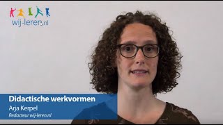 Didactische werkvormen  Wijlerennl [upl. by Asatan]