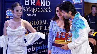 Abhishek Kumar HUG Ayesha Khan and Ex Girlfriend Isha Malviya at Same Event  GEA 2024 [upl. by Hinckley]