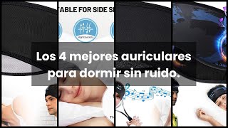 【OREJERAS PARA DORMIR SIN RUIDO】Los 4 mejores auriculares para dormir sin ruido 1️⃣ [upl. by Watson]