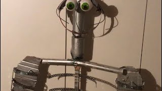 Real life Springlock Endoskeleton  Spring lock failure Real springlock suit FNaF fnaf in irl [upl. by Euqinamod1]