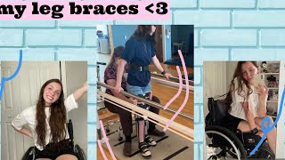 how to walk after spinal cord injury  leg braces for paraplegics [upl. by Noyk]