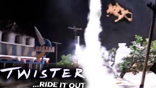 TwisterRide It Out POV • Universal Studios 19982015 [upl. by Yllod]