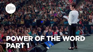 Power of the Word  Part 1  Joyce Meyer  Enjoying Everyday Life [upl. by Alli585]