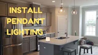 How to Install PENDANT Lighting  DIY [upl. by Larrad]