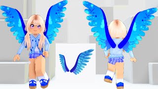 Available NOW Cute FREE Blue Wings Roblox Free UGC Items [upl. by Lilithe]