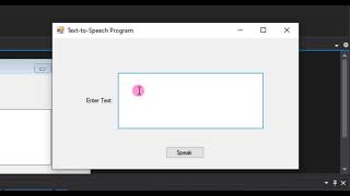 How to Create a Text To Speech Application in VB NET Tutorial Demo [upl. by Azil840]