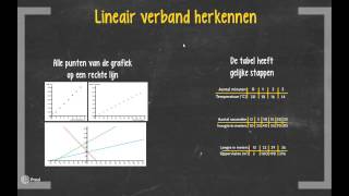 Lineaire Verbanden [upl. by Jacey]