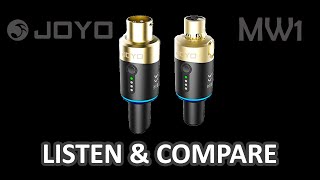 Joyo MW1 wireless XLR microphone system review [upl. by Lehman]