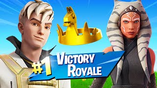 Winning in Duos w My Girlfriend Fortnite [upl. by Retxab]