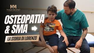 Trattamento osteopatico su Lorenzo Un bambino affetto da SMA di tipo 2 [upl. by Acey]