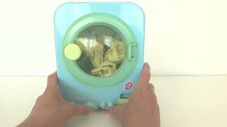 Toy Washing Machine Test  sock washing [upl. by Ahtamas]