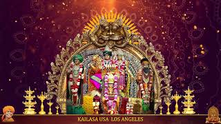 Kailasa USA Los Angeles  Lagu Puja to Supreme Pontiff of Hinduism  Skanda Sashti [upl. by Doner]