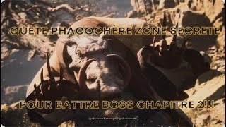 Black Myth Wukong  Quête Phacochère pour débloquer la zone secrète du chapitre 2 [upl. by Aivato]