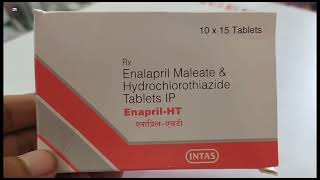 EnaprilHT Tablet  Enalapril Maleate amp HydrochlorothiazideTablets IP  Enapril HT Tablet Uses Dose [upl. by O'Rourke3]