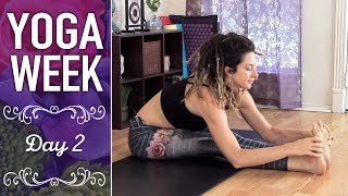 YOGAWEEK  Day 2  Flexibility Training [upl. by Morgan]